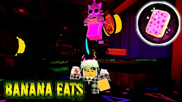 Banana Eats Cosmic Pastry Badge: Unlock Secret Nyan Skin